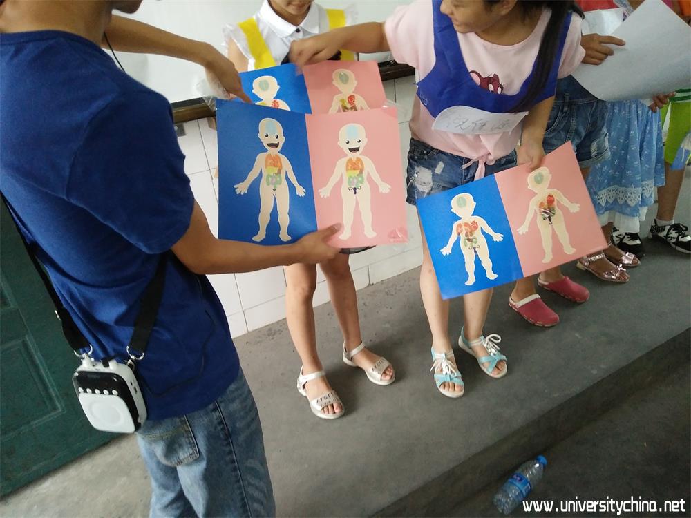 四川农业大学乡村夏令营春蕾课程——团队意识和自信心