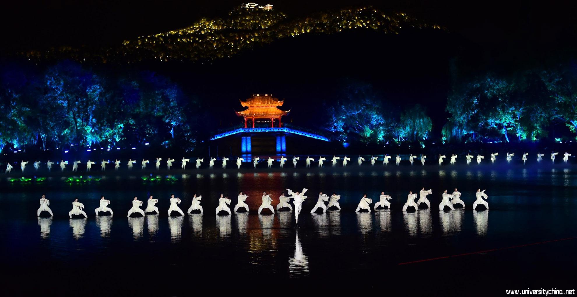 聚焦G20文艺晚会图集 最忆是杭州 高山流水