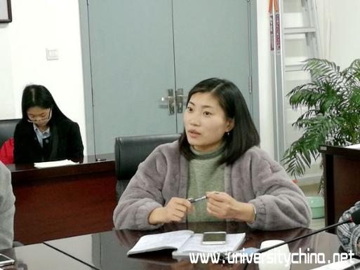 中国石油大学（华东）文学院学生会交流会议顺利召开