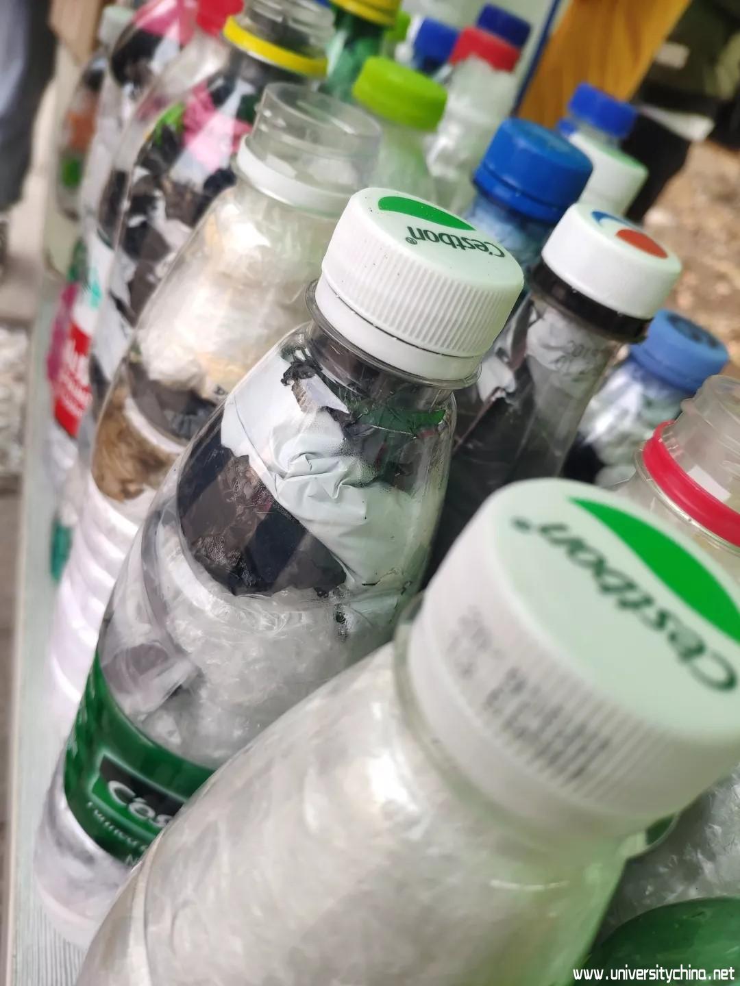 青岛农大蓝丝带海洋保护协会小窝计划：废弃塑料再利用，拒绝塑料污染