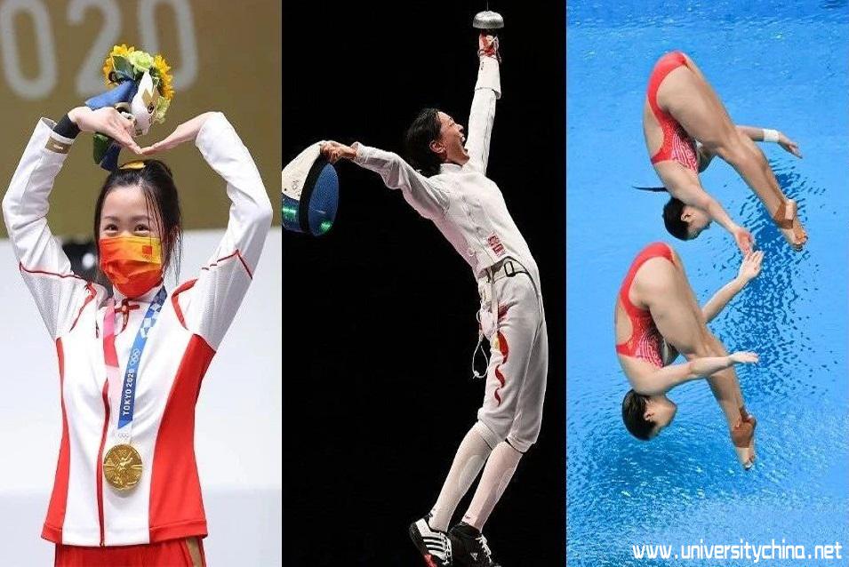 骄傲！第一波奥运金牌“九宫格”齐了！